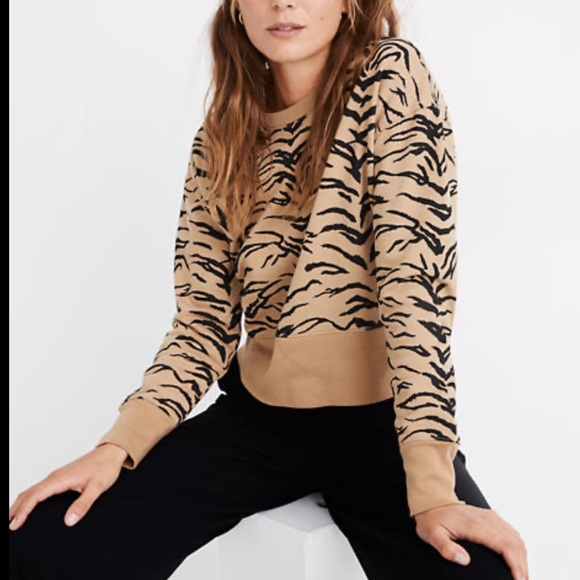 Madewell Crop Sweatshirt 